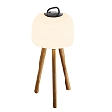 Nordlux Pied de lampe pour KETTLE TRIPOD 31, marron, mat
