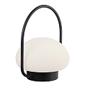 Lampe rechargeable SPONGE dimmable IP65, noir , blanc mat gradable