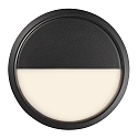 Luminaire mural d'ext�rieur AVA SMART LIGHT rond, programmable IP54, noir mat gradable