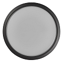 Luminaire mural d'ext�rieur AVA SMART LIGHT rond, programmable IP54, noir mat gradable