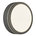 Nordlux LED Ceiling luminaire AVA Smart Light, 9,5W, 2700K, 600lm, IP54, gray
