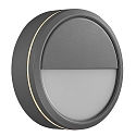 Nordlux LED Ceiling luminaire AVA Smart Light, 9,5W, 2700K, 600lm, IP54, gray