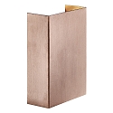 LED Wall luminaire FOLD 10 LED Outdoor luminaire, 2x 3,5W, 3000K, up to 2x 250lm, IP54, copper