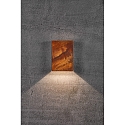 Nordlux Luminaire mural d’extérieur FOLD 15 LED haut bas, angulaire, réglable, commutable IP54, corten, mat 