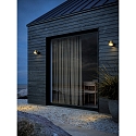 Luminaire mural d'ext�rieur ALERIA GU10 IP44, noir mat 