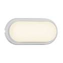 Nordlux Luminaire mural d’extérieur CUBA ENERGY ovale IP54, scintillant, blanc opale, blanche 