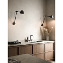 Wall luminaire STAY LONG, E27, IP20, black