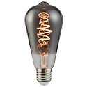 Ampoule à filament SPIRAL DECO EDISON E27 5W 140lm 1800K CRI 80 gradable, couleurs fumée gradable