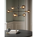 Nordlux Globe de filament d'ampoule SPIRAL DECO E27 5W 140lm 1800K CRI 80 gradable, couleurs fumée gradable