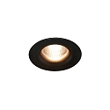 Nordlux Downlight STARKE rond IP20, scintillant, noir  gradable