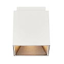 Luminaire de plafond ETHAN à 1 flamme GU10 IP20, blanc mat 
