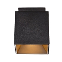 Nordlux Luminaire de plafond ETHAN à 1 flamme GU10 IP20, noir mat 