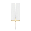 Nordlux wall luminaire CURTIZ IP20, white matt dimmable