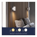 Nordlux wall luminaire CURTIZ IP20, white matt dimmable