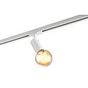 1-Projecteur monophas� LINK OPEN E27 IP20, blanc mat 
