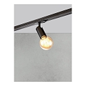 Nordlux 1-Projecteur monophasé LINK OPEN E27 IP20, noir mat 