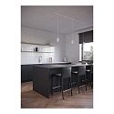 1- Luminaire � suspension monophas� LINK RONDIE GU10 IP20