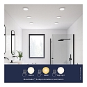 Nordlux Luminaire de salle de bain SÓLLER 12 CCT Switch, commutable IP20/44, blanche 