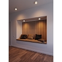 Luminaire de plafond LANDON SMART IP44, blanche gradable