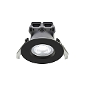 Nordlux Plafonnier encastr� DON SMART RGB Tunable White, RGB IP65, noir gradable