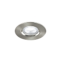 Nordlux ceiling recessed luminaire DON SMART RGB tunable white, RGB IP65, brushed nickel dimmable
