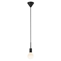 Luminaire � suspension PACO � 1 flamme E27 IP20 mat, noir