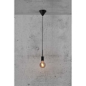 Nordlux Pendant luminaire PACO, 1 flame, E27, black