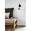 Nordlux Luminaire mural PACO E27 IP20, mat, noir 