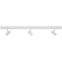 Luminaire de plafond OMARI 3 flammes IP20, mat, blanche