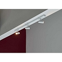 LED Ceiling luminaire OMARI Spot track, 3 flames, 3,2W, 2700K, white