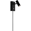 Nordlux Luminaire mural OMARI IP20, mat, noir 