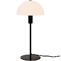 Nordlux Lampe de table ELLEN 20 semi-circulaire, avec interrupteur, avec douille E14 IP20, noir mat 