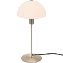 Nordlux Lampe de table ELLEN 20 semi-circulaire, avec interrupteur, avec douille E14 IP20, acier bross� 
