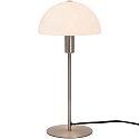 Nordlux Lampe de table ELLEN 20 semi-circulaire, avec interrupteur, avec douille E14 IP20, acier bross� 