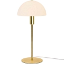 Nordlux Lampe de table ELLEN semi-circulaire, avec interrupteur, avec douille E14 IP20, laiton bross� 