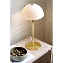 Nordlux Lampe de table ELLEN semi-circulaire, avec interrupteur, avec douille E14 IP20, laiton bross� 
