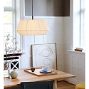 Luminaire à suspension DICTE 53 E27 IP20, mat, noir , blanche