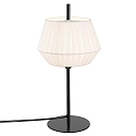Lampe de table DICTE E14 IP20, mat, noir , blanche