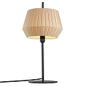 Nordlux Lampe de table DICTE E14 IP20, beige, mat, noir 