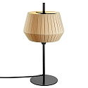 Nordlux Lampe de table DICTE E14 IP20, beige, mat, noir 