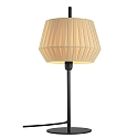 Nordlux Lampe de table DICTE E14 IP20, beige, mat, noir 