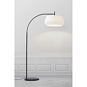 Lampadaire DICTE E27 IP20, scintillant, noir , blanche