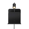 Nordlux Luminaire mural ROOMI GU10 IP20 mat, noir