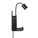 Nordlux Luminaire mural ROOMI GU10 IP20 mat, noir