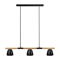 Nordlux Luminaire � suspension THEO 3 flammes GU10 IP20, mat, noir 