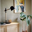 Nordlux Lampe de table THEO GU10 IP20, mat, noir 