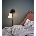 Nordlux Luminaire mural MOLLI E14 IP20, mat, noir 
