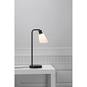 Lampe de table MOLLI E14 IP20, mat, noir 