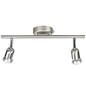 Luminaire de plafond AVENUE 2 GU10 IP20, argent