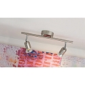 Nordlux Luminaire de plafond AVENUE 2 GU10 IP20, argent